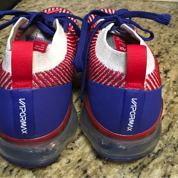 Men’s Nike vapor max sneakers size 10 rare find patriot colors - Picture 2 of 5